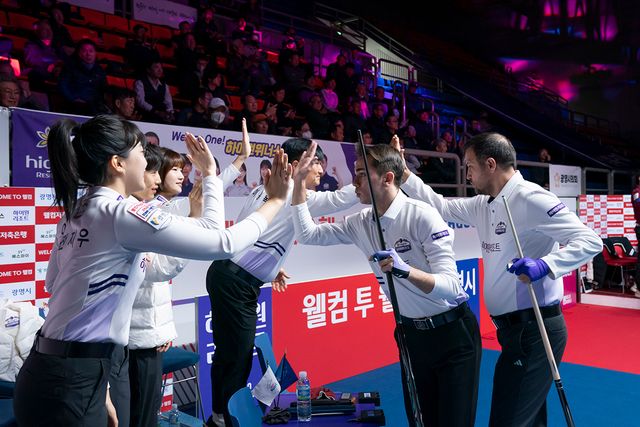 하이원리조트는 크라운해태를 4-1로 누르고 3연승을 달렸다.&nbsp; 사진=PBA 제공
