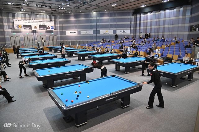 여자부 본선 경기 장면.