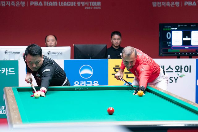 조재호 대 세미 사이그너의 뱅킹 장면.