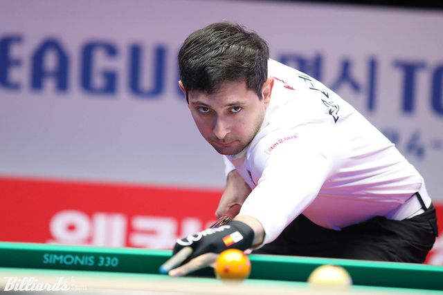 마르티네스는 우리금융캐피탈전에서 3세트에 엄상필과 맞붙는다.