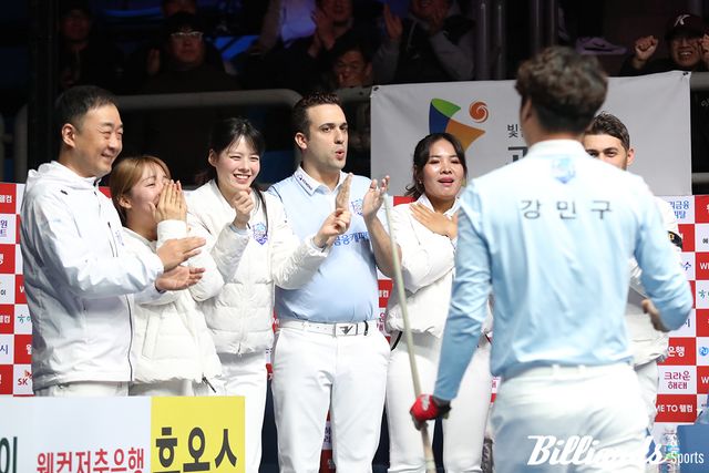 8일차 승리로 유일하게 자력 우승이 가능해진 우리금융캐피탈