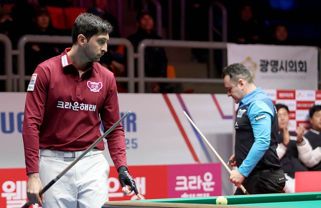 팀 승리를 견인한 다비드 마르티네스(크라운해태)