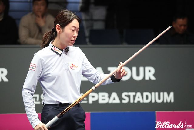 일본 선수에게 진 적이 없는 김가영을 상대로 다시 도전하게 될 '일본 레전드' 히다 오리에(SK렌터카). 히다는 김가영에게 지난 시즌 9차 투어 32강전에서 0-2로 패한 바 있다.