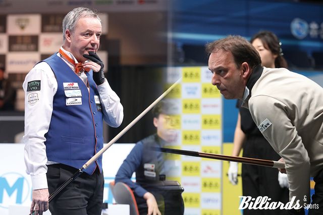 '당구 사대천왕' 딕 야스퍼스(네덜란드)와 다니엘 산체스(스페인, 에스와이)가 동시에 헌국에서 열리는 다른 대회에 출전한다. 사진=빌리어즈앤스포츠 DB