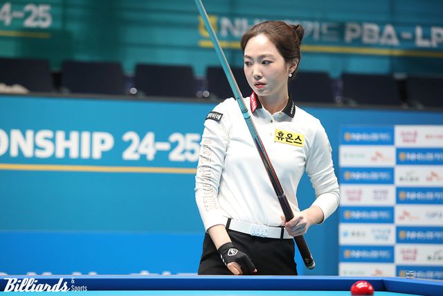 차유람(휴온스)이 사카이 아야코(하나카드)와 6차 투어 16강전에서 재대결을 벌인다. 두 선수는 앞서 개막전 16강에서 맞붙어 사카이가 3-1로 승리한 바 있다.&nbsp; 사진=고양/이용휘 기자