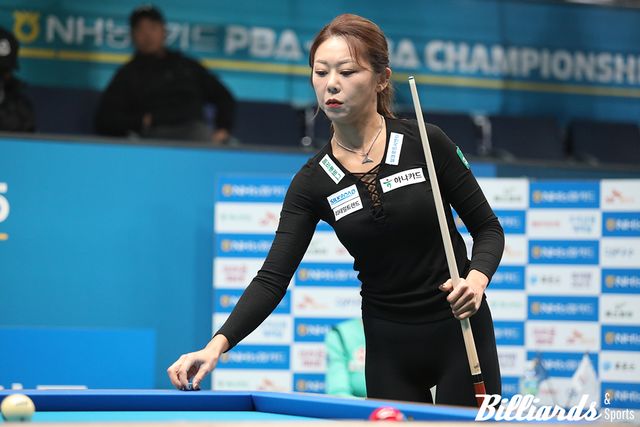 22연승에 도전하는 김가영(하나카드)