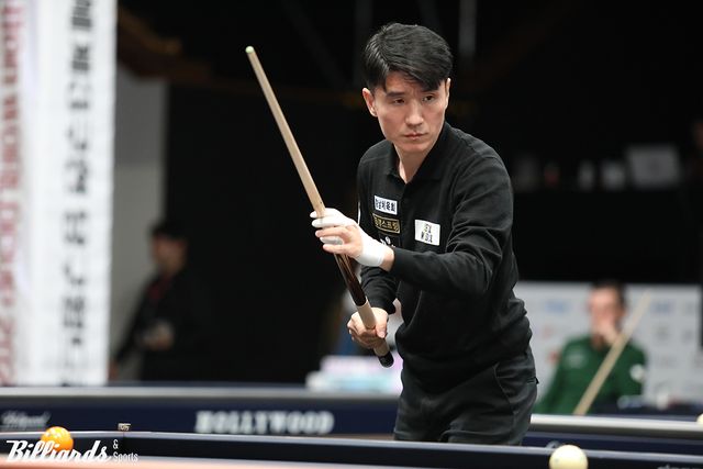 조별리그 마지막 경기에서 사미흐 시덤(이집트)을 꺾은 강자인(충남체육회).