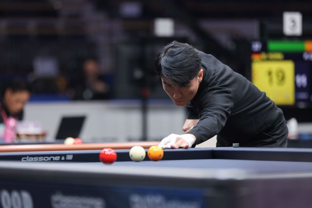 1패를 안은 강자인(충남체육회).