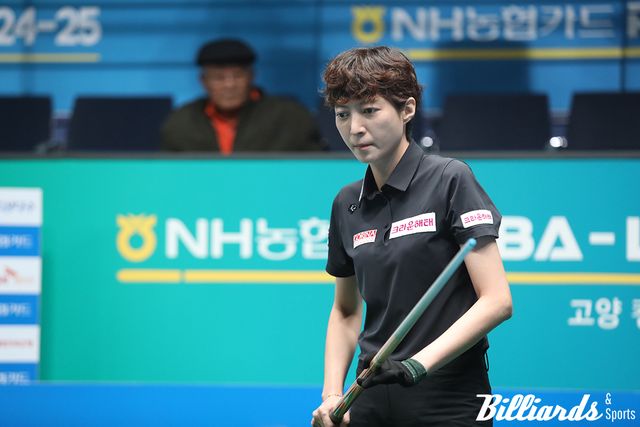 임정숙도 김가영을 막지 못했다. 시즌 첫 8강에 오른 임정숙은 김가영에게 패해 준결승 진출에 실패했다.