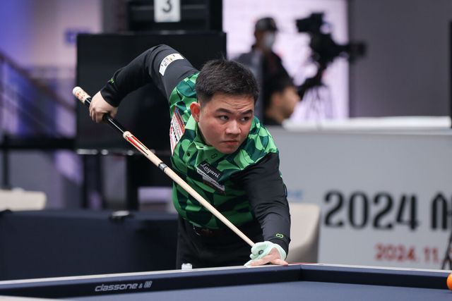 8강에서 조명우와 대결하는 바오프엉빈.