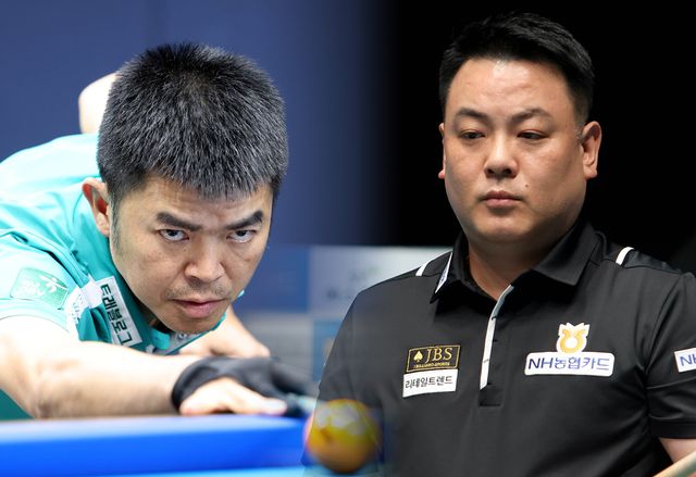응우옌꾸옥응우옌(왼쪽)과 조재호(오른쪽)가 9일 밤 10시에 벌어지는 16강전에서 맞붙는다.