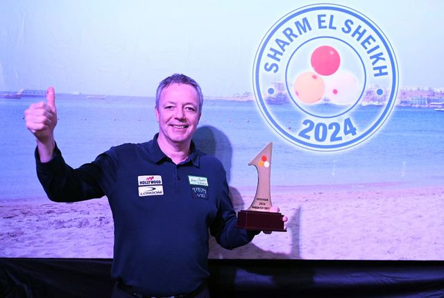 딕 야스퍼스(네덜란드)가 올해 열린 3쿠션 당구월드컵 성적을 합산해 결정하는 시즌 챔피언에 등극하며 4시즌 연속 우승과 보너스 상금 3만유로를 차지했다.&nbsp; 사진=빌리어즈앤스포츠 DB