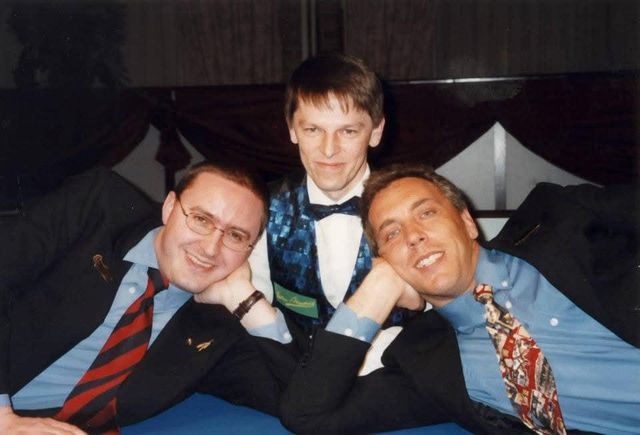 왼쪽부터 프레데리크 쿠드롱, 토브욘 블롬달, 마르코 자네티