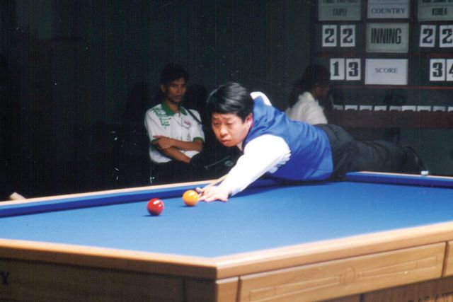 98 방콕 아시안게임에 출전한 김정규.