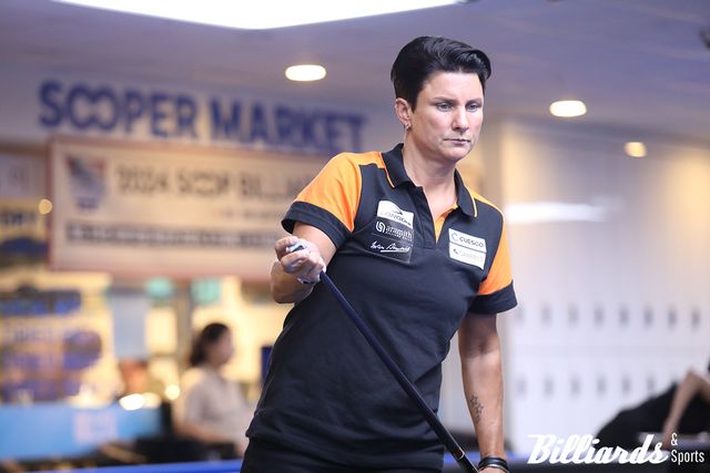 테레사 클롬펜하우어(네덜란드)가 이완 시모니스 그룹과 파트너십을 갱신했다. 사진=빌리어즈앤스포츠 DB