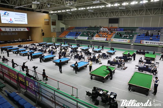 지난 10월 경남 통영에서 열린 '전국체육대회' 모습. KBF 대회위원회에서 대회 운영을 맡았다.