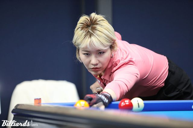 '애버리지 2.778'의 LPBA 역대 최고 애버리지 타이기록을 작성한 최연주. 32강에서 권발해와 최연주가 맞붙는다.