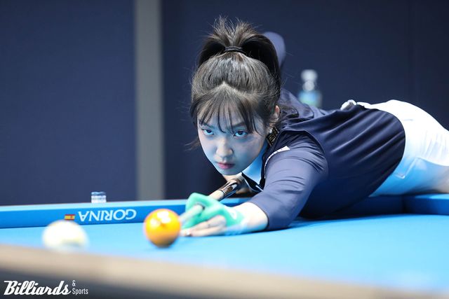 PQ에서 탈락한 전지우(하이원리조트).&nbsp;&nbsp;빌리어즈앤스포츠 DB