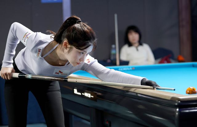 64강에서 김가영에게 패한 조예은(SK렌터카). PBA 제공