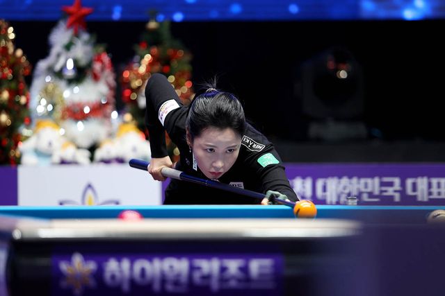 32강에 출전한 김진아(하나카드)