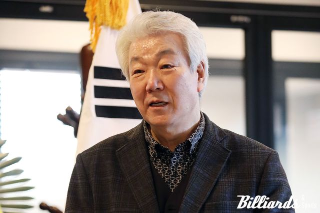 강호산 신임 회장. 사진=빌리어즈앤스포츠 DB