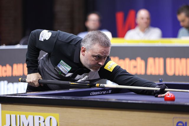 '복귀 황제' 프레데리크 쿠드롱(벨기에)이 한국시간 4일 오후 5시에 시작하는 샤름 엘 셰이크 3쿠션 당구월드컵 최종예선에 출전한다. 사진=SOOP 제공