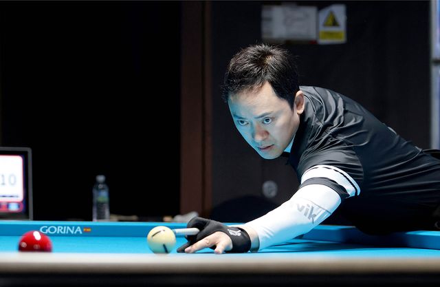 '아시안게임 황태자' 황득희(에스와이)가 7차 투어 32강에 진출했다.&nbsp; 사진=PBA 제공