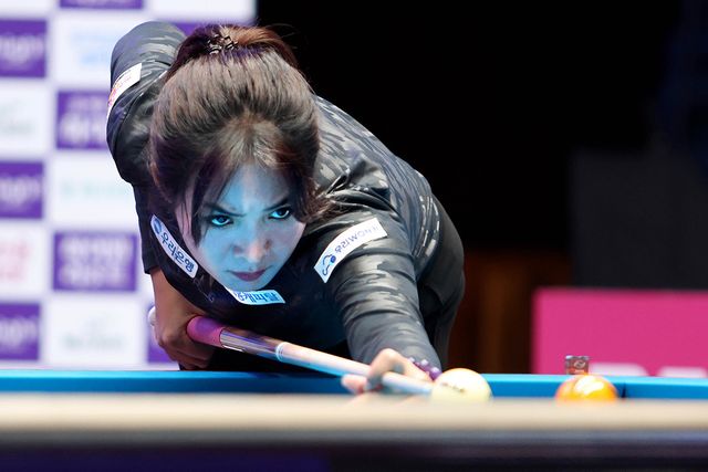 스롱 피아비가 두 대회 연속 8강 진출에 성공했다. 사진=PBA