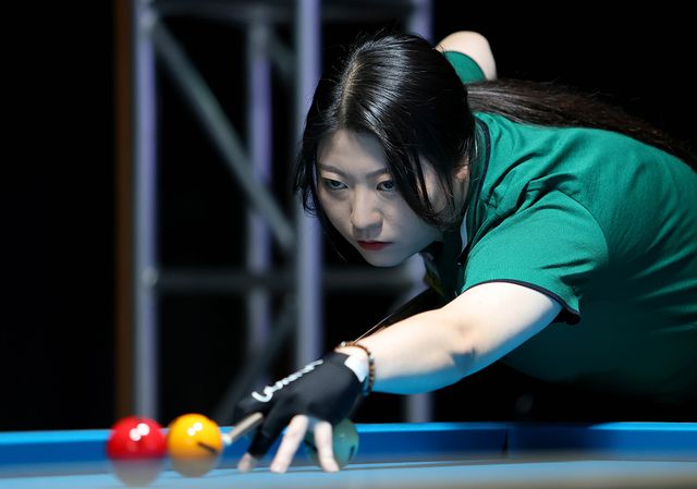 9번째 올라온 16강전에서 마침내 8강 관문을 넘어선 오도희.