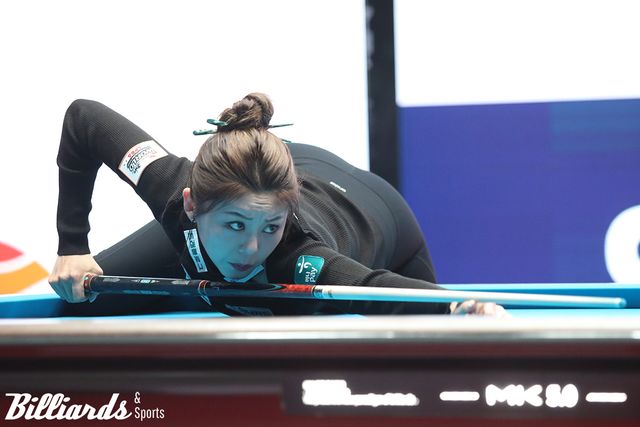 'SK렌터카 제주특별자치도 LPBA 월드챔피언십 2024' 결승에서 기적같은 극적인 역전승으로 우승을 거머쥔 김가영.