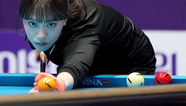 '2001년생 루키' 정보윤1(23)의 돌풍이 7차 투어 준결승에서 아쉽게 마감했다.&nbsp; 사진=PBA 제공