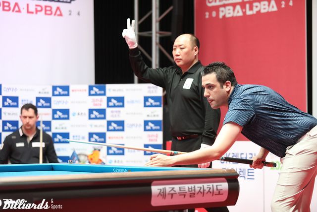 두 선수가 가장 최근에 맞붙은 지난 시즌 왕중왕전 'SK렌터카 제주도 월드챔피언십' 8강전.