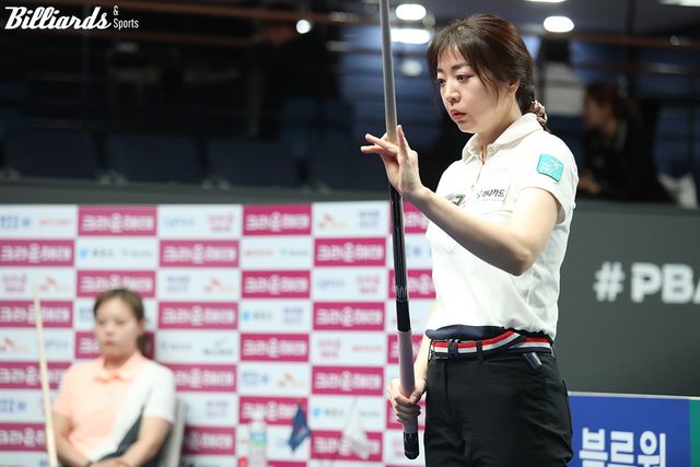 이화연과 64강에서 대결한 사카이 아야코. 사카이와 박지현은 32강에서 맞붙는다.&nbsp;