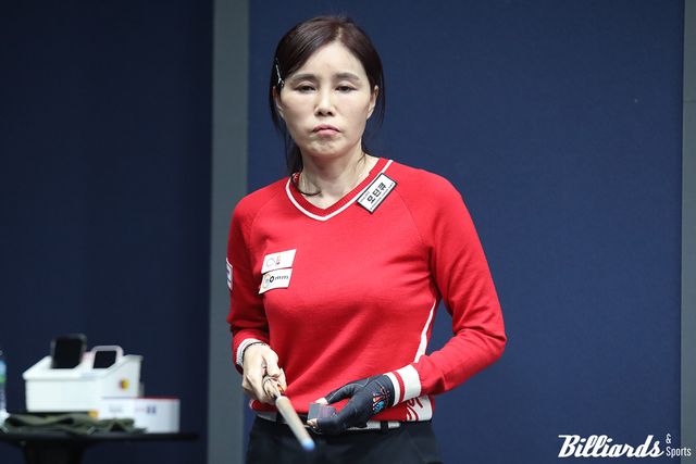 엎치락뒤치락 팽팽한 접전을 벌인 박지현.