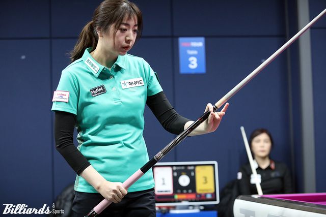 패배 1점을 남기고 또 극적으로 살아난 사카이 아야코(하나카드).