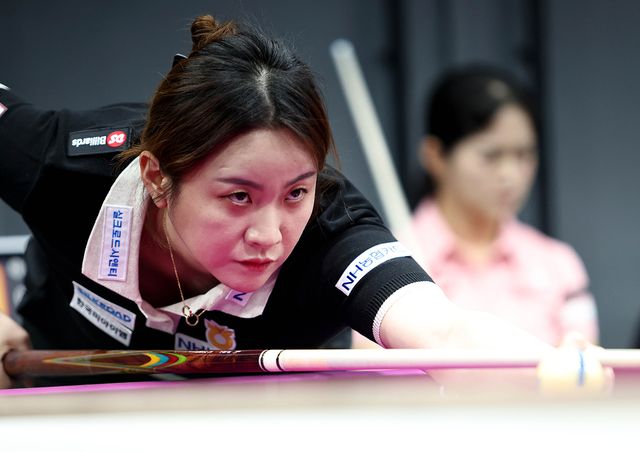 김민아(NH농협카드)는 지난 개막전 우승에 이어 9차 투어도 준결승에 올라가 시즌 2승을 노리게 됐다.