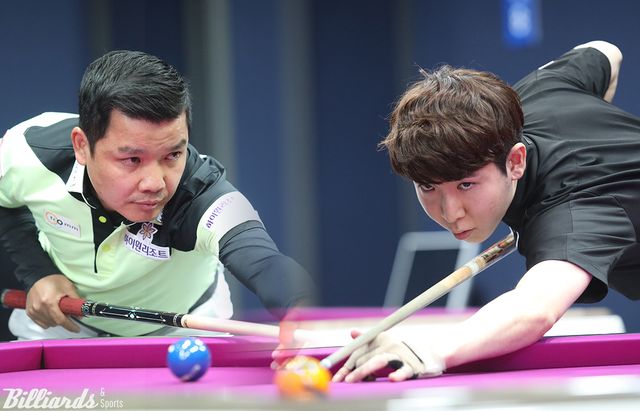 베트남의 응우옌득안찌엔(하이원리조트·왼쪽)와 일본의 모리 유스케는 16강에서 대결한다.