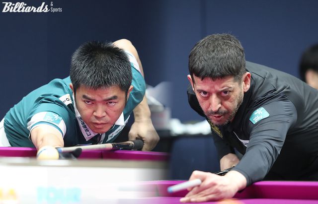 시즌 마지막 9차 투어 '크라운해태 PBA 챔피언십'에서 베트남 3명, 튀르키예 3명, 벨기에 1명, 일본 1명 등 총 8명이 16강에 진출, 외인들이 절반을 차지했다. 지난 3차 투어에서 9명의 신기록을 수립한 이후 처음 8명이 16강을 밟았다.&nbsp; 사진=고양/이용휘 기자