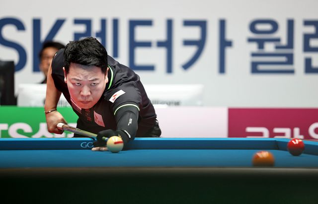 '헐크' 강동궁(SK렌터카)은 시즌 상금랭킹 25위로 처음 4번 시드 선수로 월드챔피언십에 출전했다.