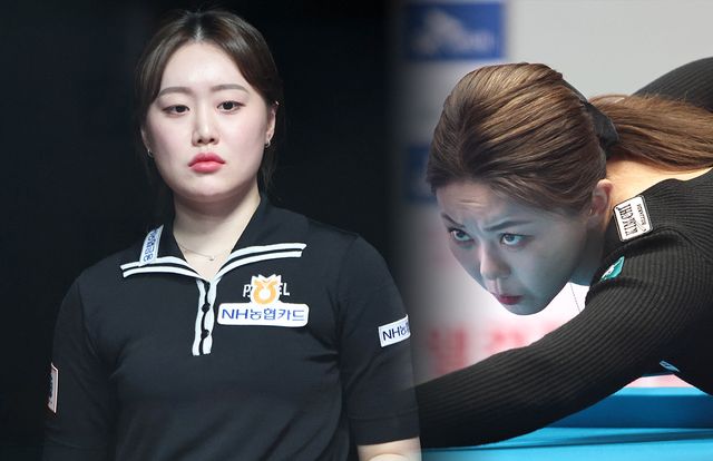 종합 3위를 차지한 김보미(왼쪽)와 4위 김가영.