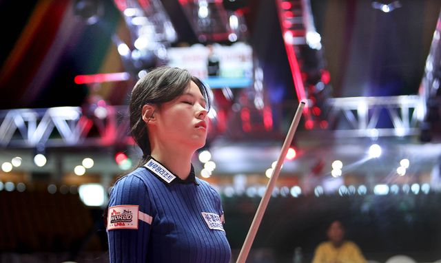 다 이긴 경기를 눈앞에서 뺏긴 서한솔.