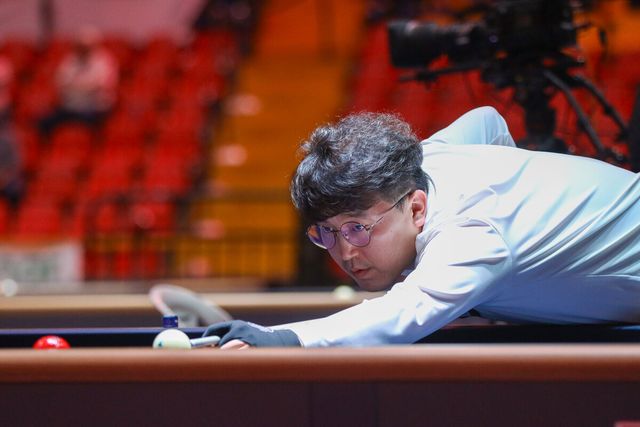 애버리지 0.04 차이로 극적인 16강행에 성공한 황봉주(안산체육회).