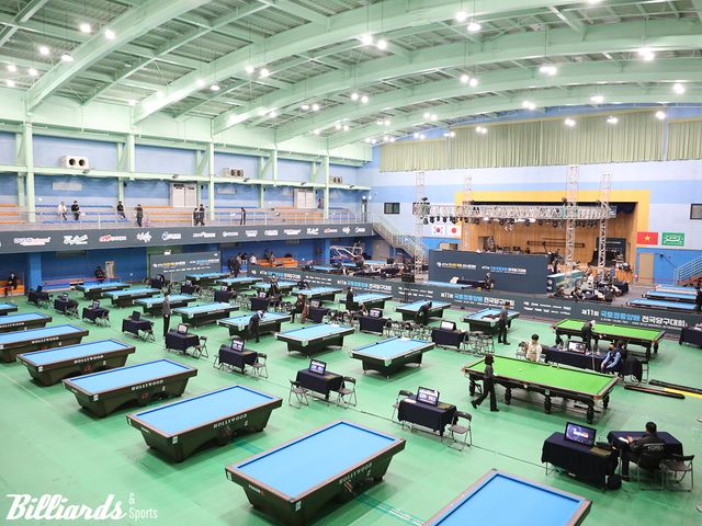 지난 2023년 강원도 양구에서 열린 '제11회 국토정중앙배 전국당구대회' 전경. 사진=빌리어즈앤스포츠 DB