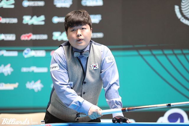 조명우가 올해 첫 전국대회인 '국토정중앙배' 남자 3쿠션에서 128강 1라운드 탈락을 당했다. 사진=빌리어즈앤스포츠 DB