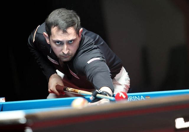 이날 첫 경기에서 시드 1번 선수 중 유일하게 승리한 시즌 상금랭킹 4위 다비드 마르티네스(크라운해태).