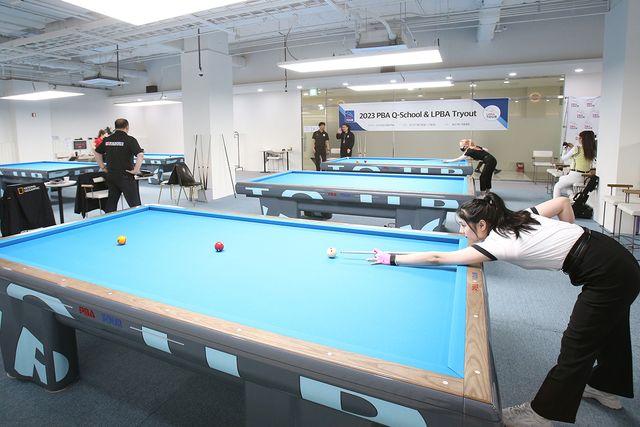 지난해 열린 '2023 LPBA 트라이아웃' 대회장 전경