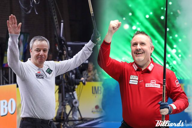 야스퍼스의 네덜란드와 쿠드롱의 벨기에가 2025년도 세계선수권대회 개최를 놓고 맞붙었다. 사진=빌리어즈앤스포츠 DB