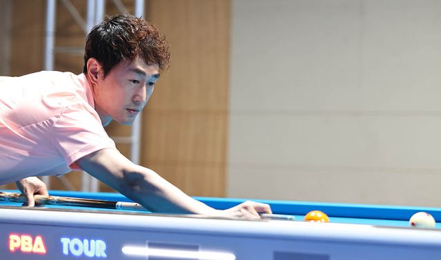 큐스쿨 2라운드 첫날 대결에서 전체 1위로 1부에 합류한 이호영.