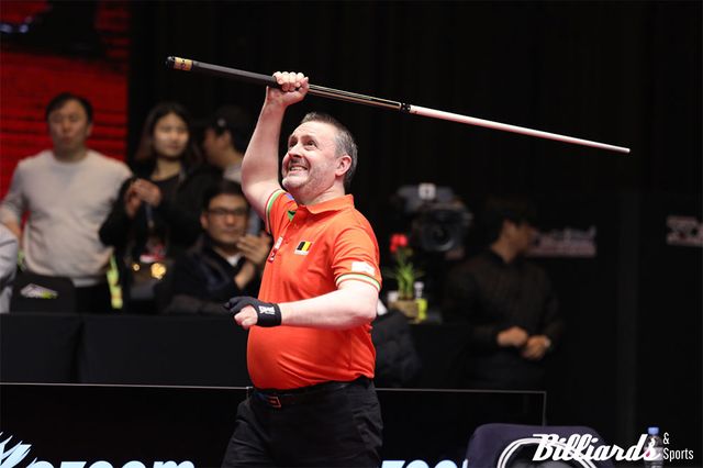 지난 2019년 3월, PBA로 이적 직전 마지막으로 참가한 서바이벌 대회에서 우승을 차지한 프레데릭 쿠드롱. 사진=빌리어즈앤스포츠 DB