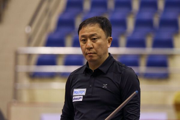 위마즈를 탈락시킨 한국의 김동룡.